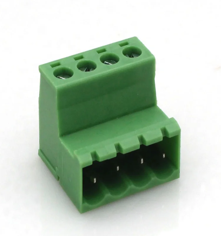 5.08MM Rising clamp termination pcb connectors wire to board FPC2.5-XX-508-07 Fixed Wiring  Green Screw Terminal Blocks