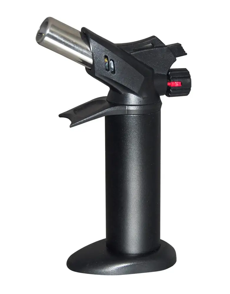 Gf-8761 Refillable Jet Double Flame Lighter Cigarette Kitchen Torch Lighter