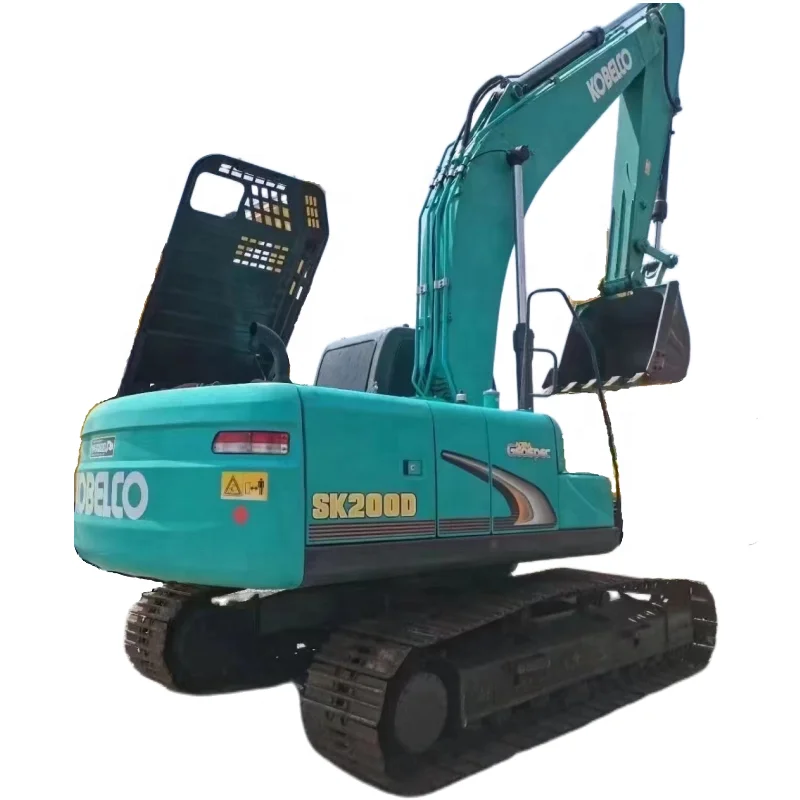 Best Price 95% New Original Japan Used Rubber Tracked Machinery Kobelco Excavator SK200-8 For Sale