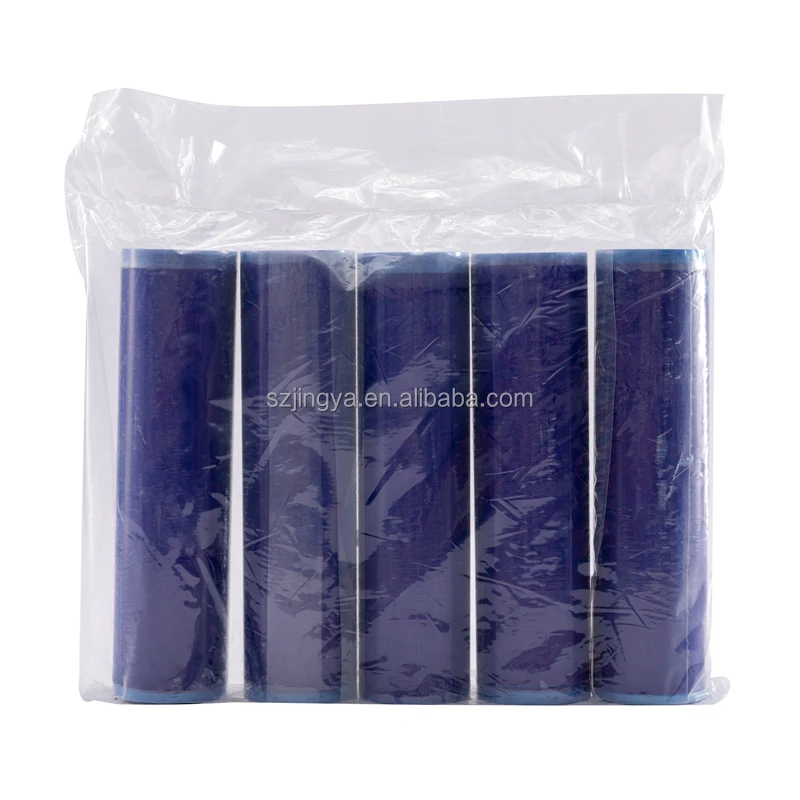 12inch Reusable Blue Lint Free Dust Free Sticky Silicone Roller Manufacturer