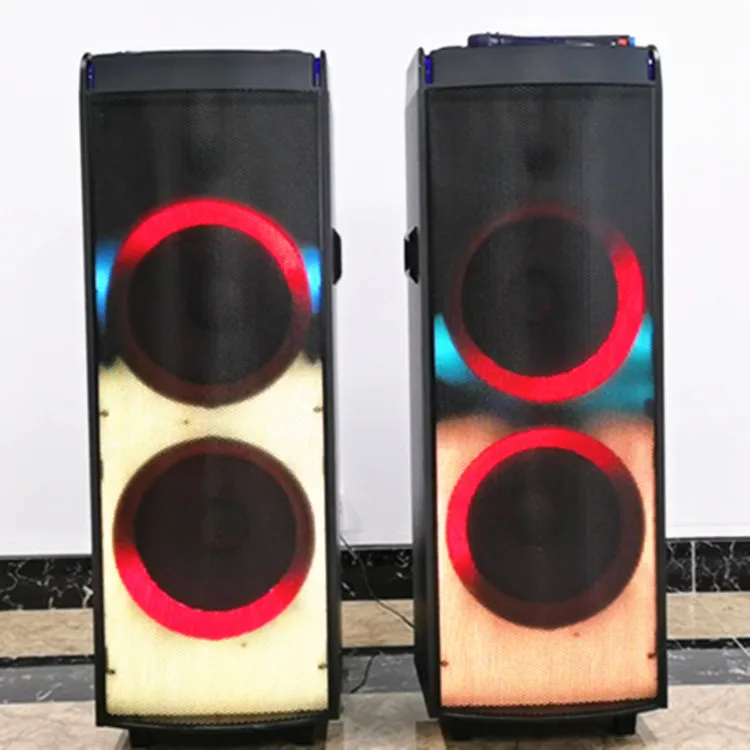 
Factory Supply Best Subwoofer 12 Inch DJ Bass Home Theater Speaker System Tower Speaker With LED Light 