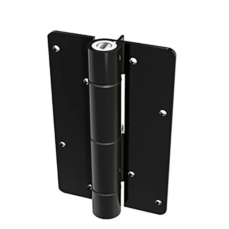 Outdoor Door Smart Adjustable Spring Self Closing Garden Gate Aluminum Hinge For Heavy Doors Folding Gate