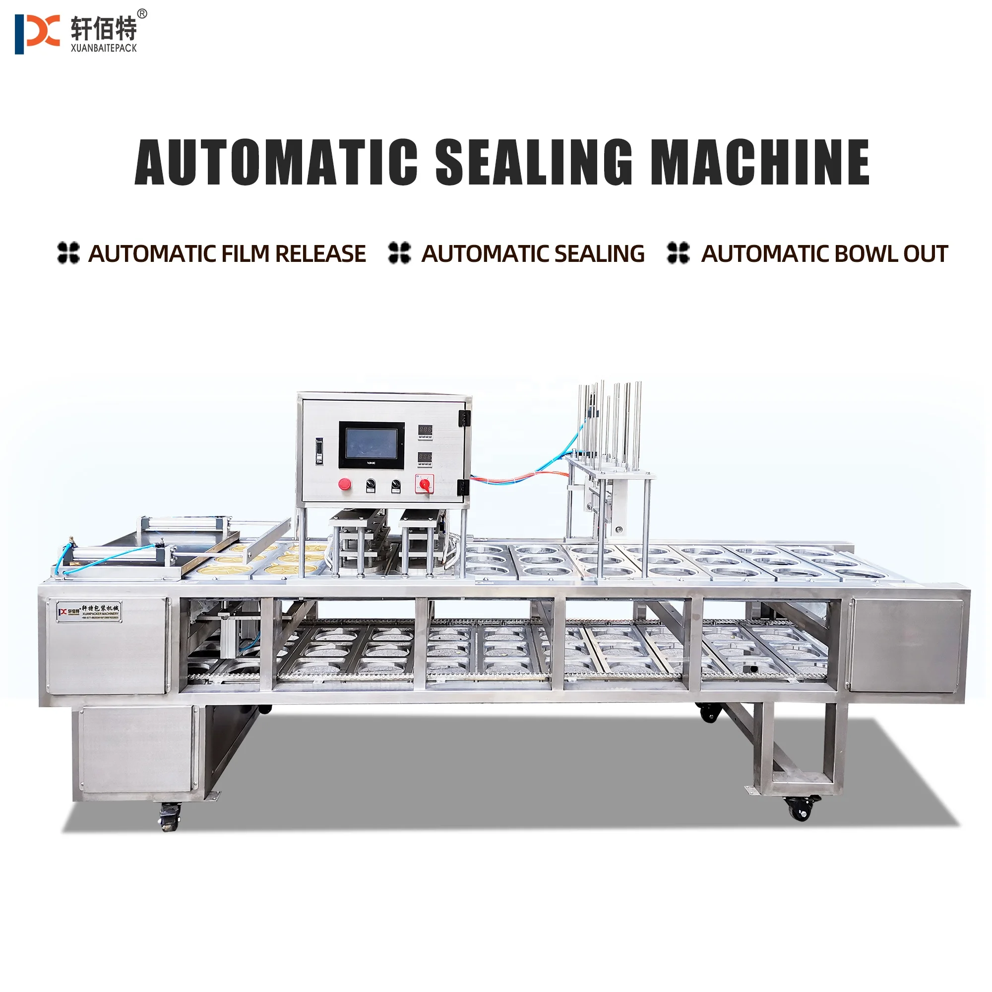Automatic Cup Filling Sealing Machine/ Plastic Cup Sealer for Flavored Drink Stirred Yoghurt Fruit Yoghurt