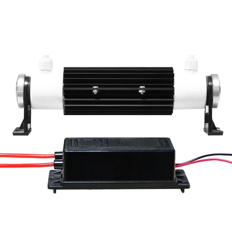 
ozone generator parts Cell Kit quartz glass tube with pow supply portable air cooled for sale 220V High Quality 10g/h 