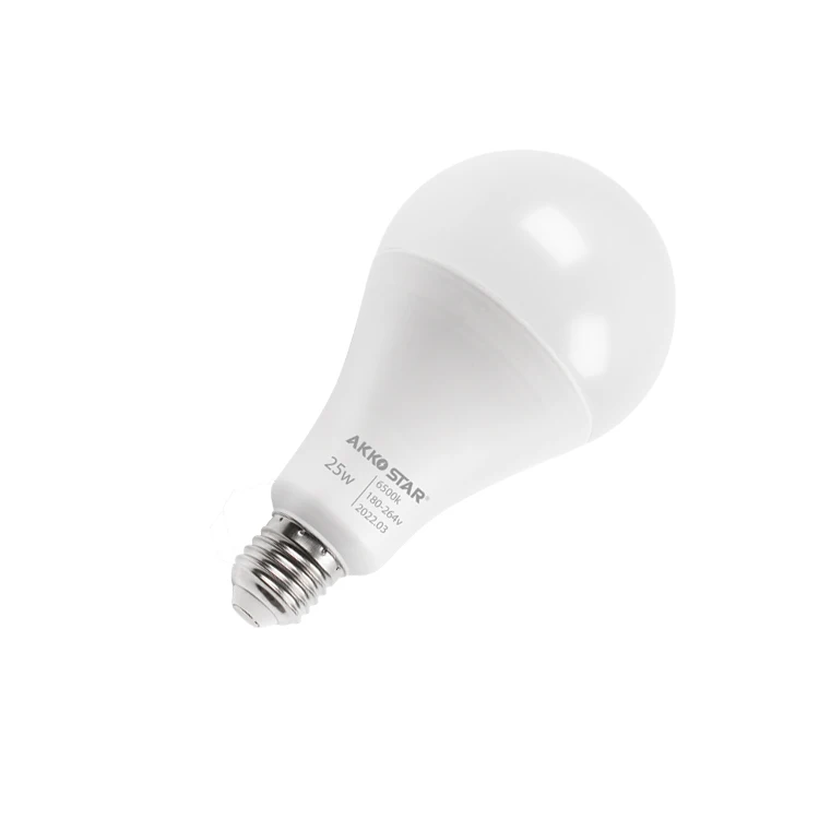 AKKO STAR DOB IC Driver Высокая люмен Led3m 10A 250V 2500WPF0.5 E27 25W 3000/6500K светодиодные лампочки индикаторные розетки алюминиевый шарик переменного тока