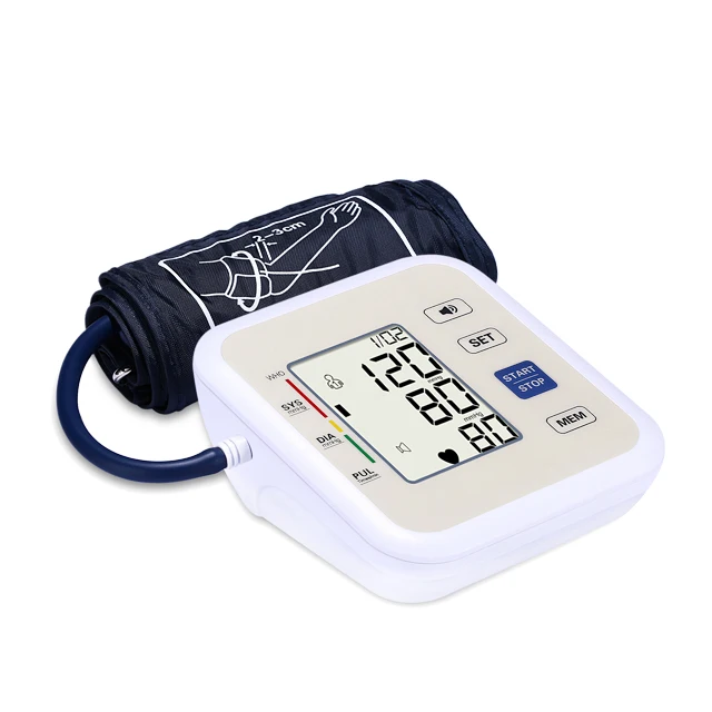 
Hot sales infant bp machine automatic talking clock alarm with fuzzy logic digital manual blood pressure monitor 
