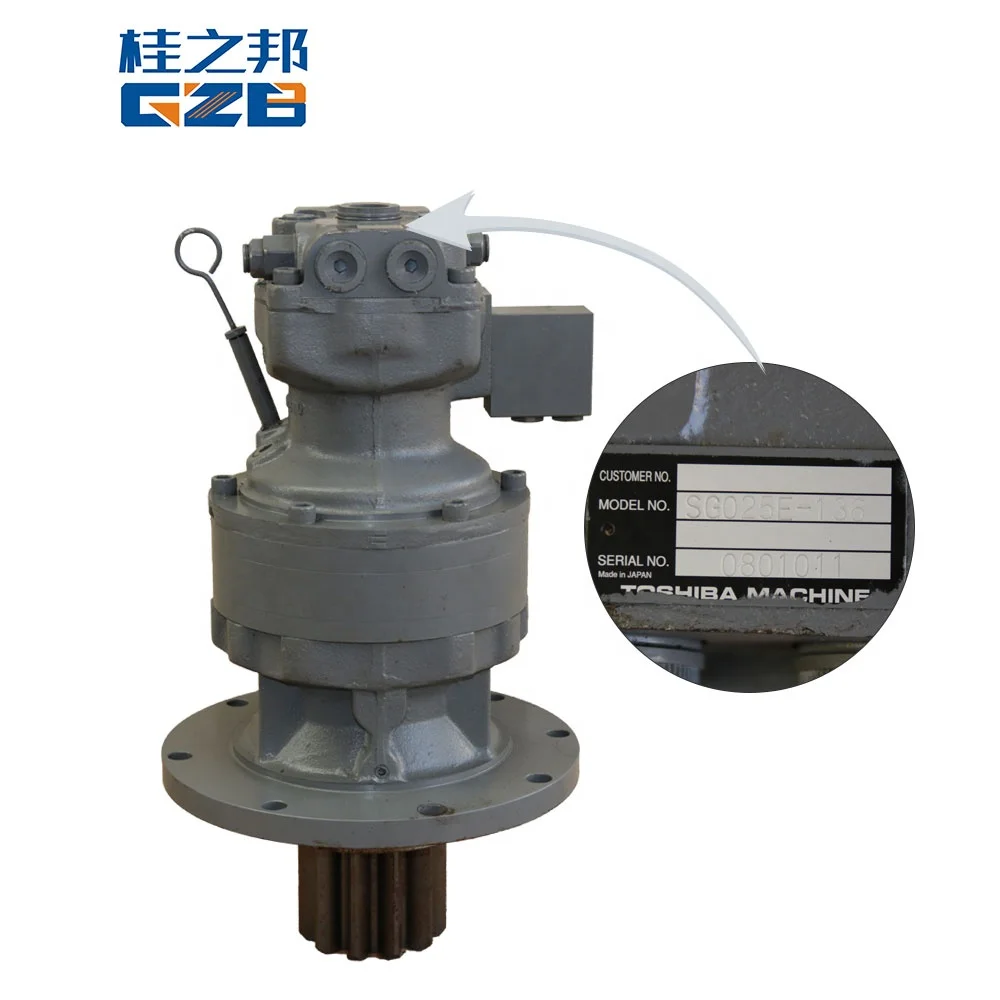 Excavator Spare Parts SG025E-136 Rotary speed reducer assembly for XE90D/XE80/XE80A