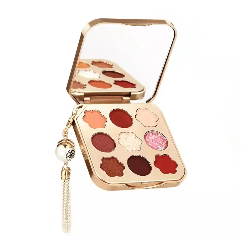 Earth color eyeshadow board modern popular astigmatism powder pearl waterproof new bright eye shadow