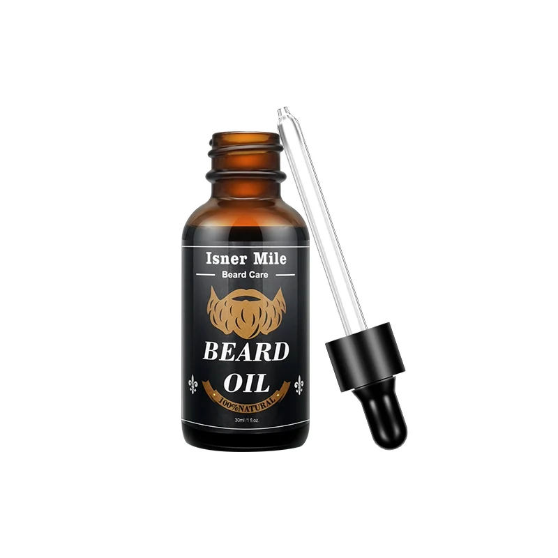 
100% Pure natural organic beard growth oil private label for men Beard Care hair Growing Oil 