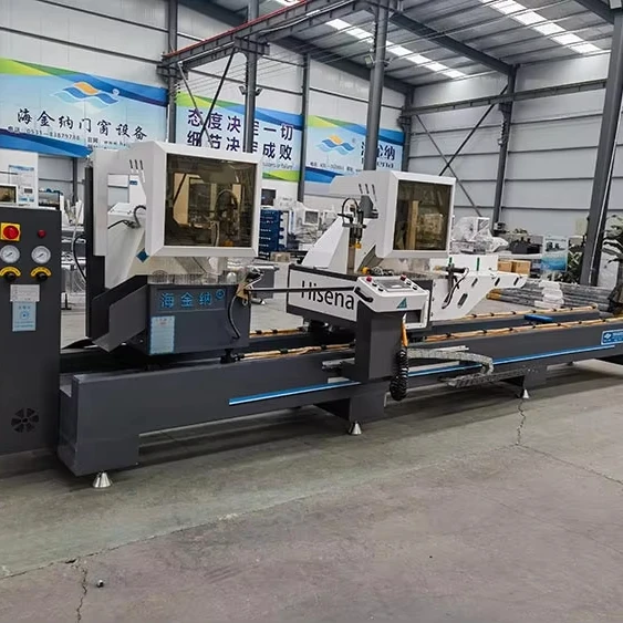 China hot selling aluminium profile double head cutting saws