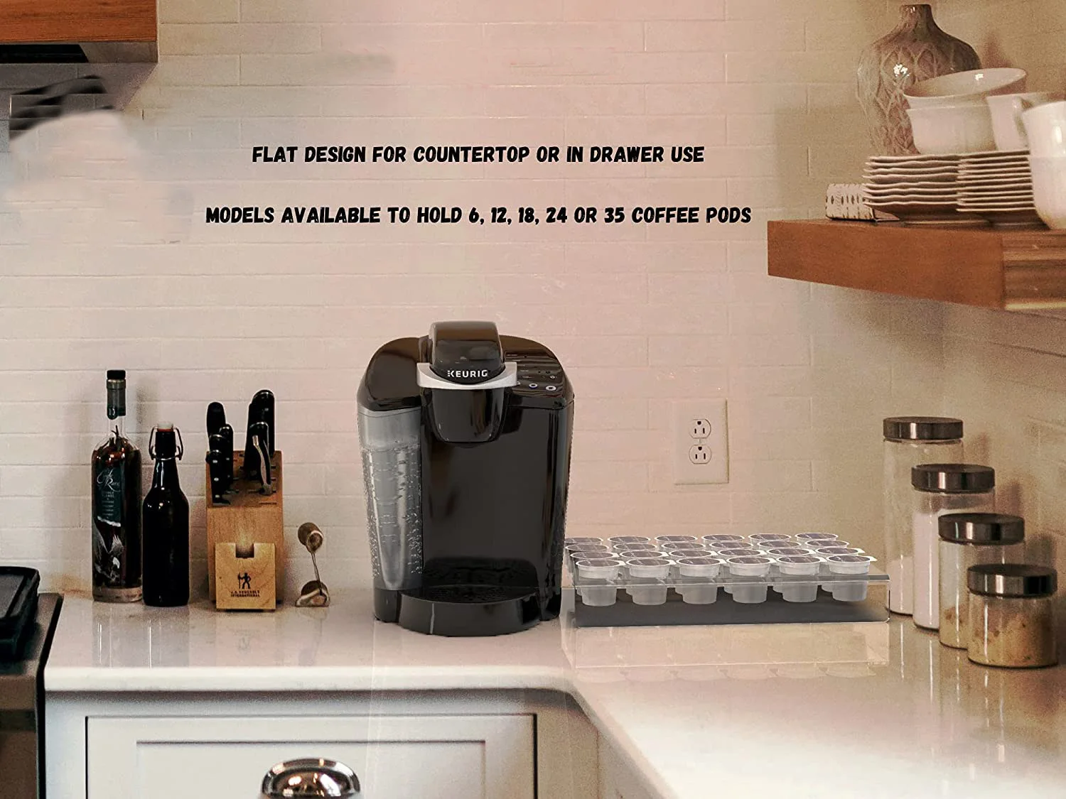 Wholesale Minimalist Design High Flux Premium Materials coffee pod k cup holder storage