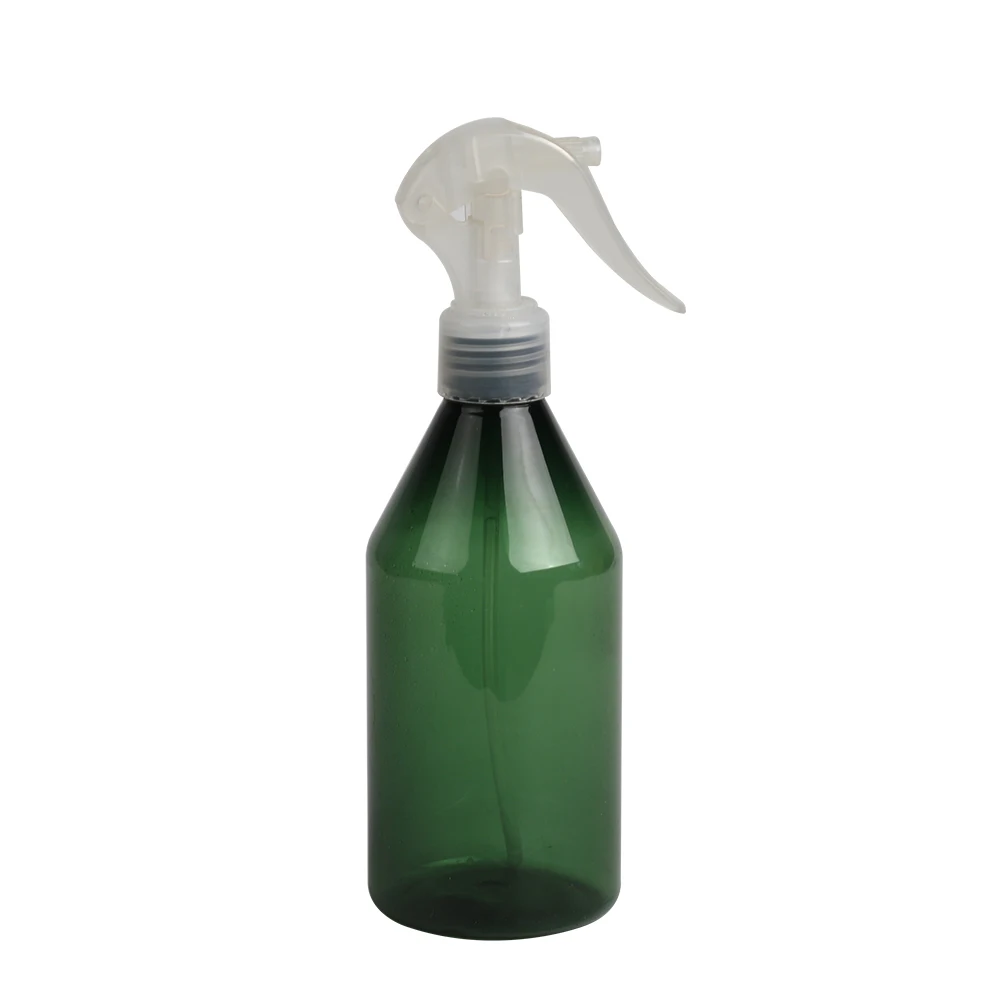 300ml mouse spray gun bottle fine mist hand button gardening watering pot cosmetics alcohol plastic bottle