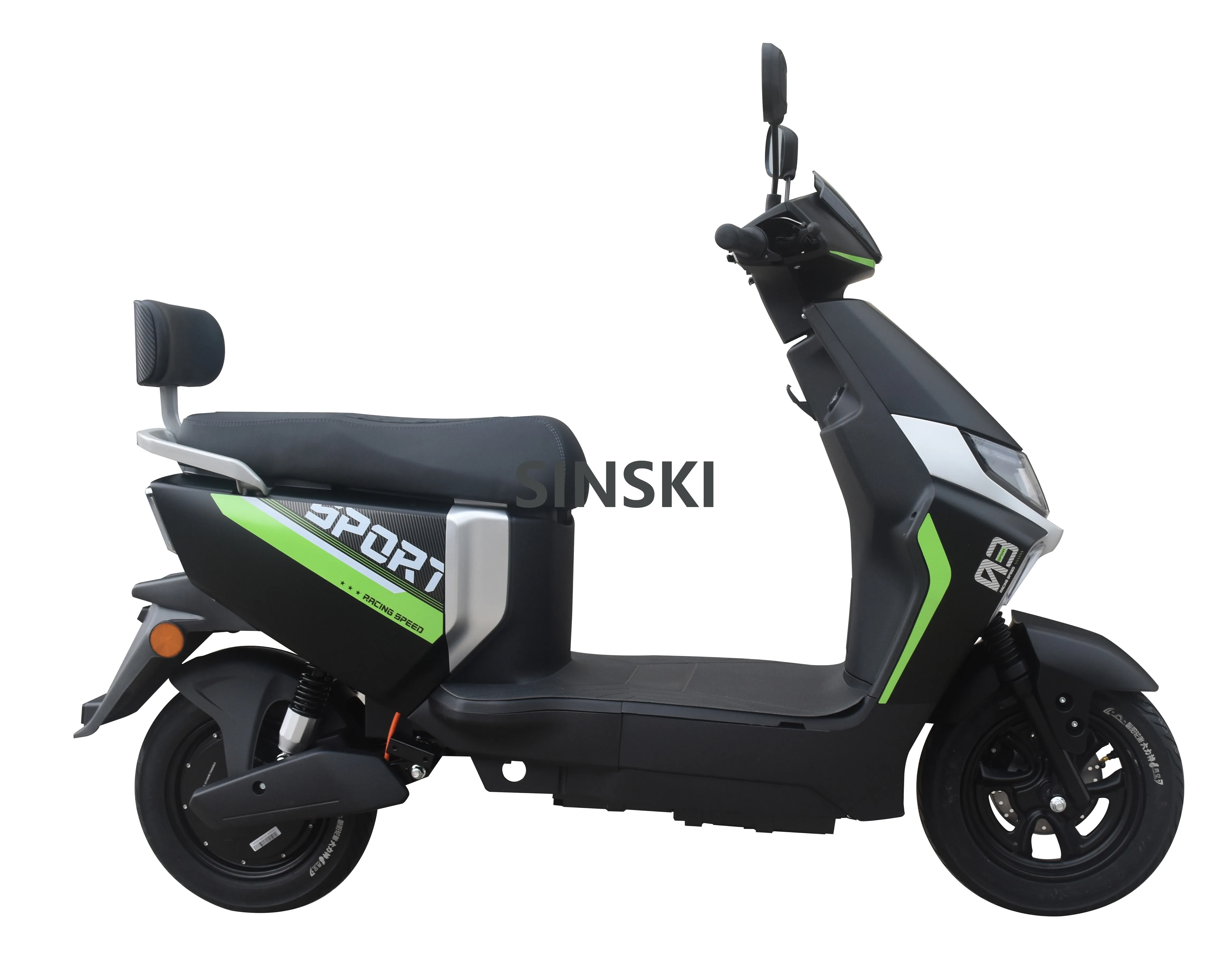 Новое поступление китайский 2024 Jiangsu Sinski электрический мопед 60 В 72 Электрический скутер для дальнего следования 80 км