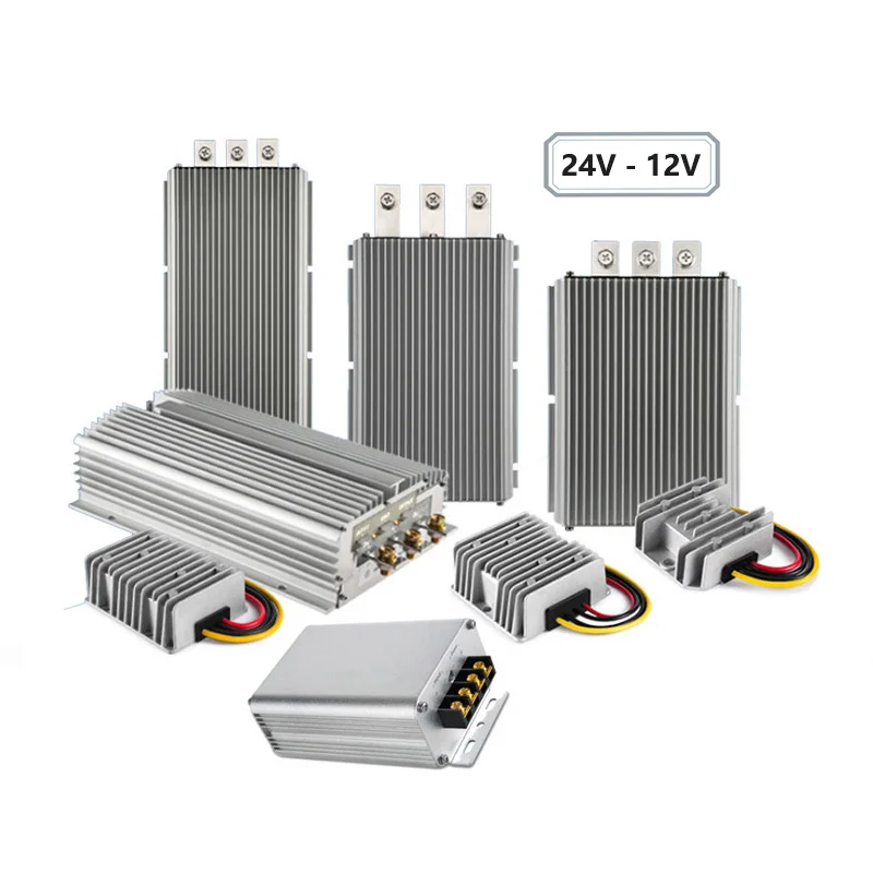 24v To 12v 24v DCDC buck converter 18V-35V to 12v 12.9V 13.8V buck module dcdc dc-dc 24v Inverters Converters DCDC power supply
