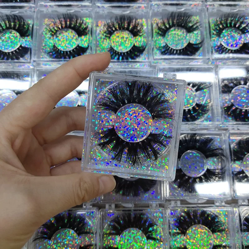 
lashes3d wholesale vendor 25mm flufy real mink eyelash vendor customized packaging boxes butterfly 3d mink eye lash case 