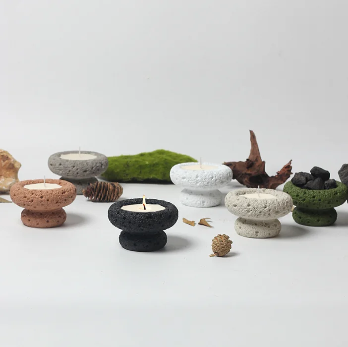 Cement cup Aromatherapy candle styles diverse unique appearance innovative products