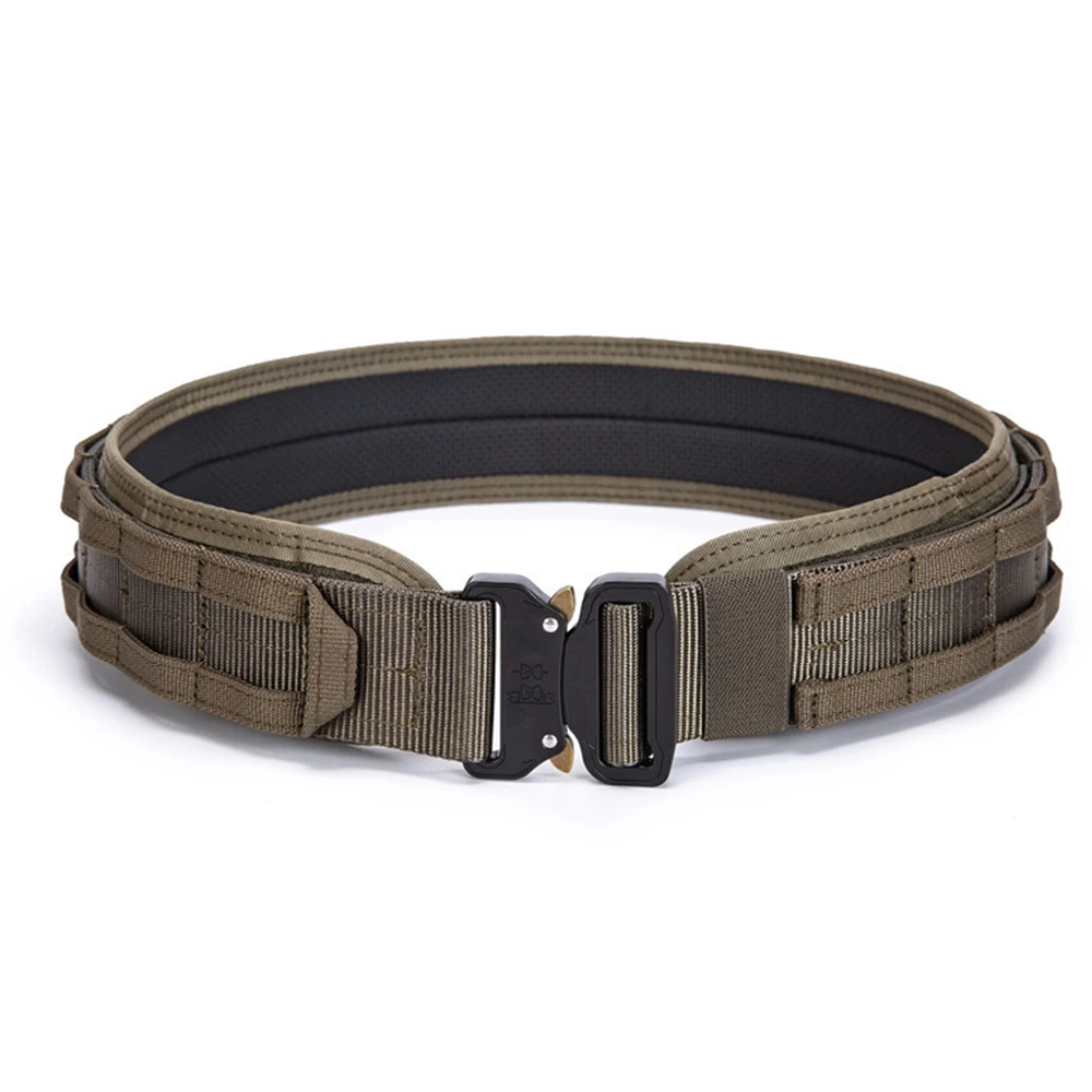 YWHCHI 1000D Nylon 3pcs Set Nylon Belt Multiple Colors Cinturon Tactico Molle Tactical Waist Belt