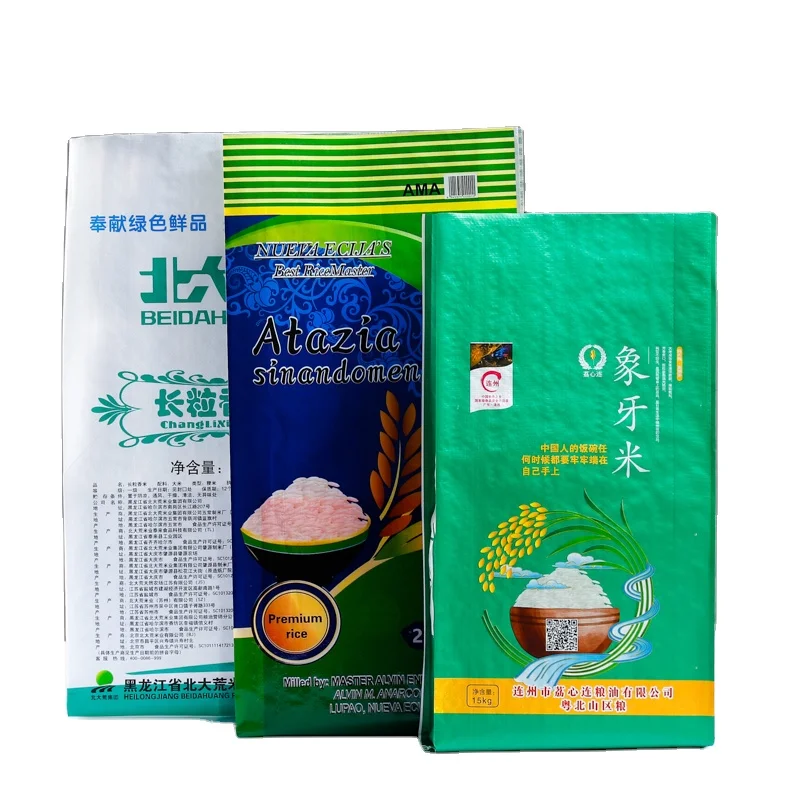 Customized Factory Wholesale Animal Feed Bags 10kg 20kg 25kg 50kg Cat Dog Food Cattle Pig Feed Poultry Pp Woven Packaging Bags