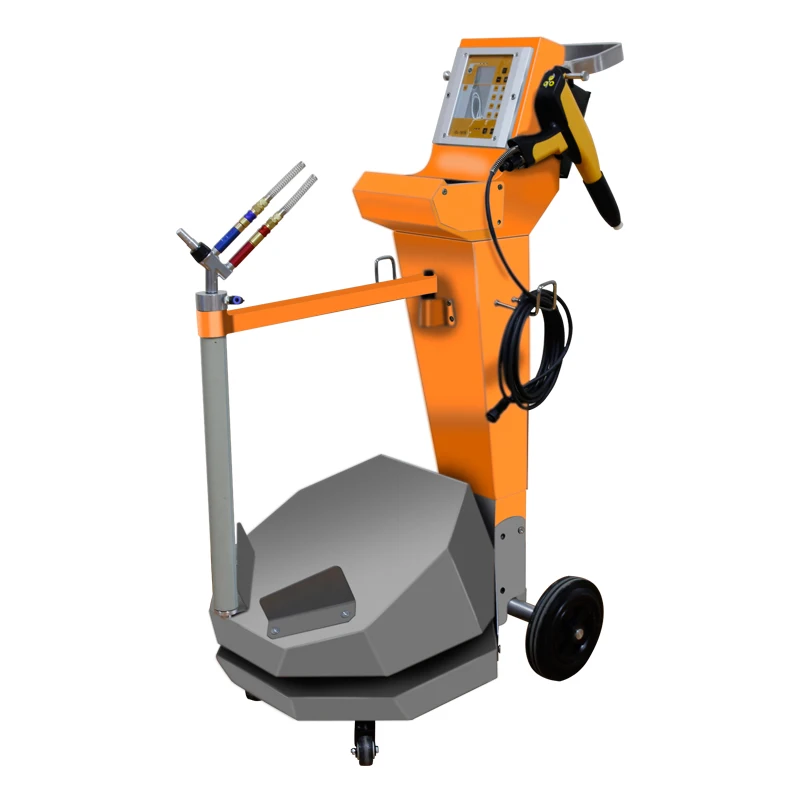 Electrostatic Powder Painting Machine With Powder Coating Mini Gun