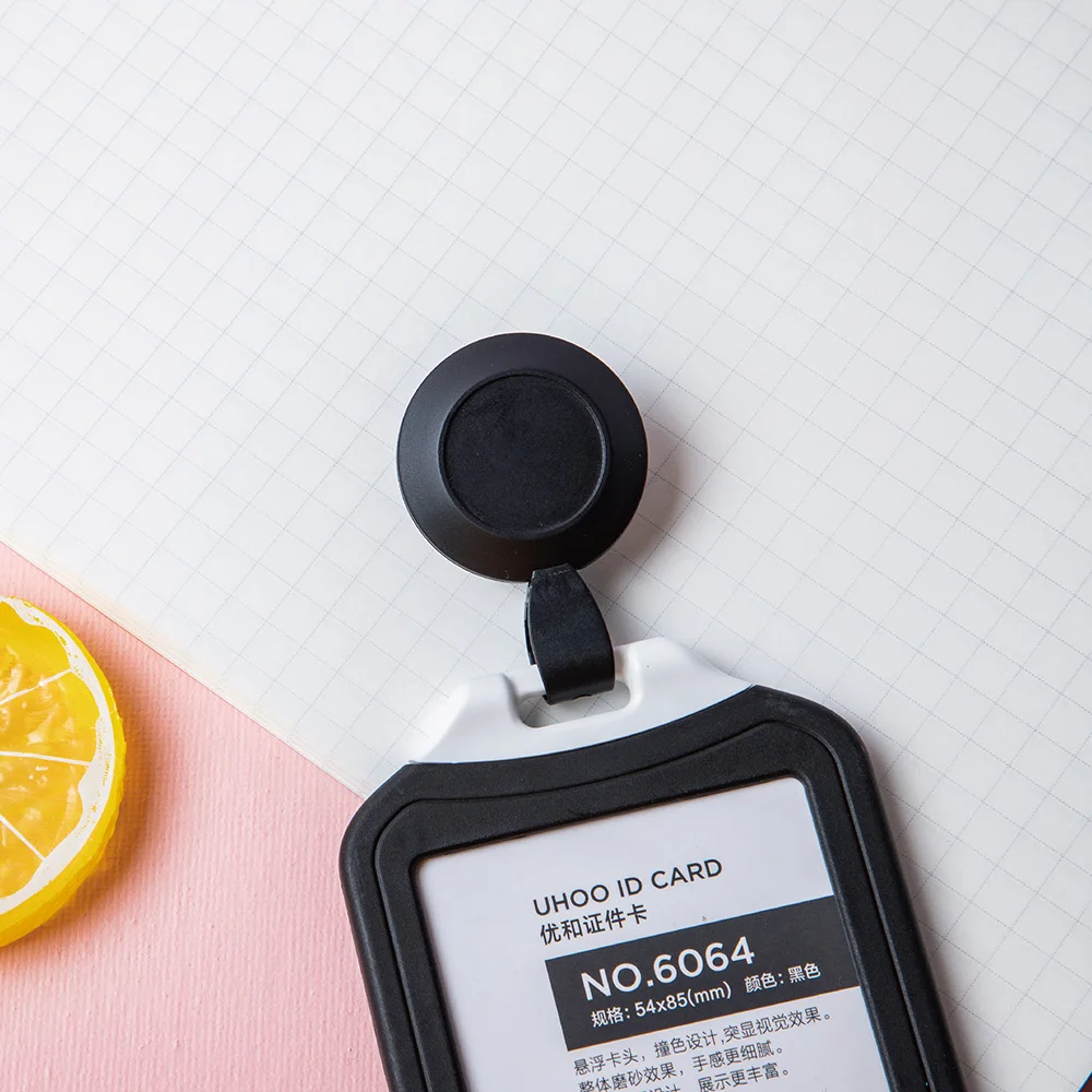 UHOO OEM Hot sale multi-color badges yoyo ABS material retractable badge reels 6792