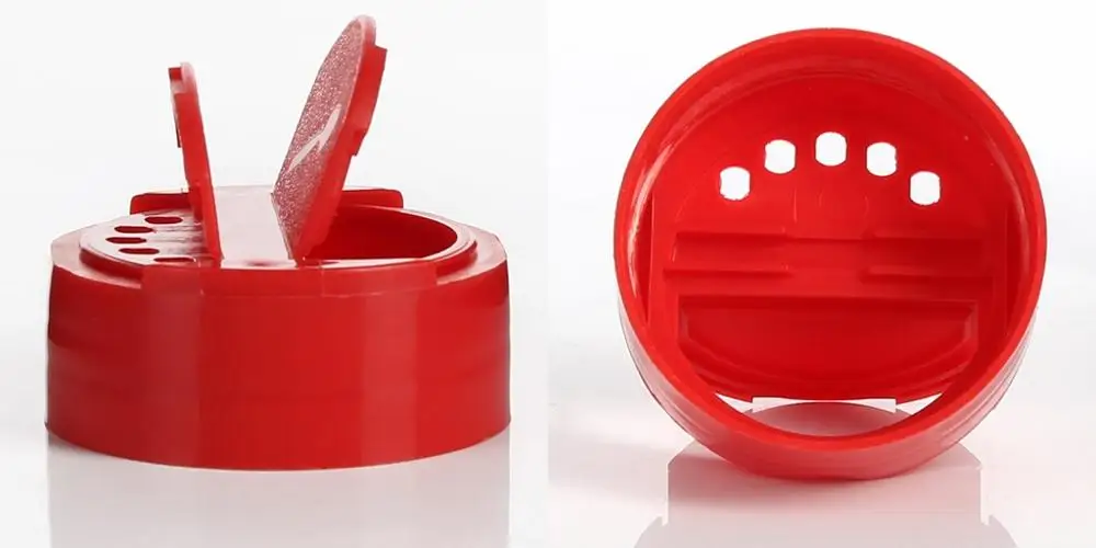 Food Grade Factory Clear PET Plastic Shaker Bottle Seasonsing Packaging Spice Pepper Powder Spice Plastic Jars