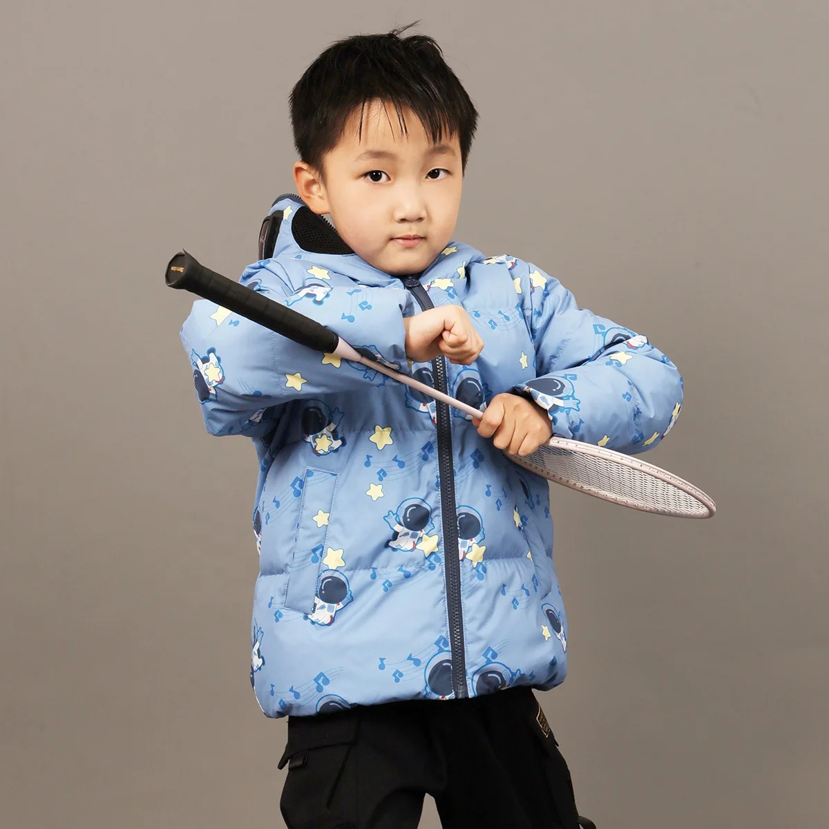 Kid coat waterproof blue high quality winter  kids bomber jacket corlourful  kids down coat