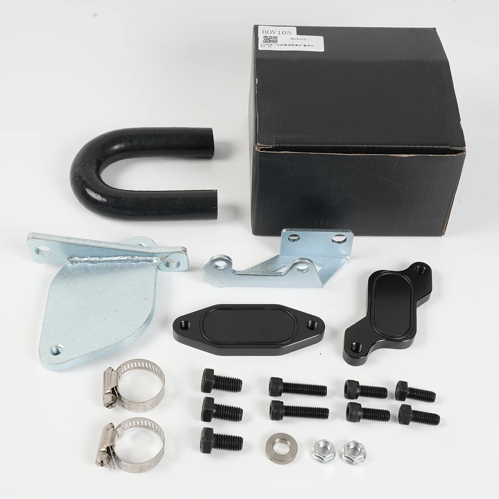 EGR Valve Cooler Delete Kit For 2007.5-2010 Chevrolet EGR Valve Kit Billet Intake Plate GMC GM 6.6L 6.6 Duramax LMM