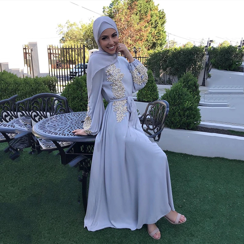 abaya manufacture Dubai Turkey Muslim Fashion Ladies Abaya Hijab Dress Islam Clothing African long sleeve Muslim dress