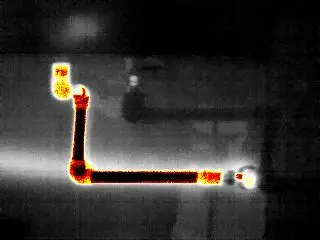 NEWEST Thermal imaging camera is used as a diagnostic tool for hydropower lines thermal imaging camera mobile phone