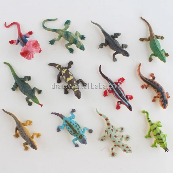 2023 Wholesale New Mini Lizard Toys Novel Decompression Toy Sticky Toys For Decoration