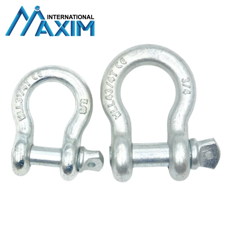 G-209 Galvanized Alloy Steel Screw Pin Anchor Shackle