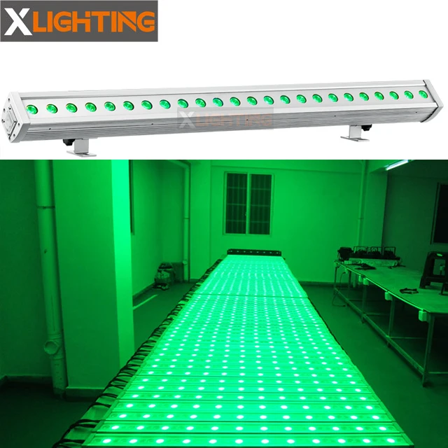 colorful 24 pcs*RGB 3in1 led wall washer for stage club disco dj