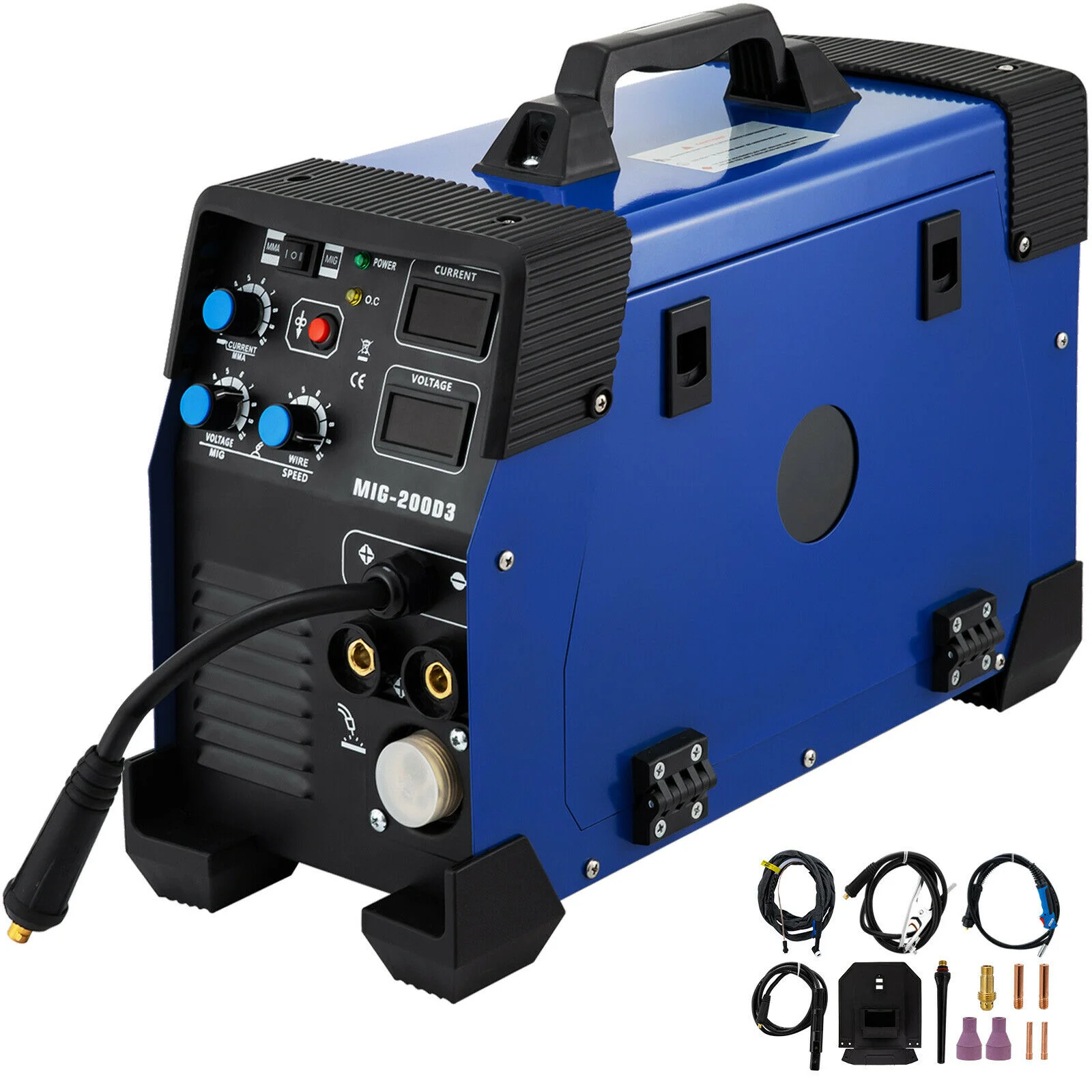 3 in 1 Combo Welding Machine CT520D Plasma Cutter Tig Stick Welder 50Amp