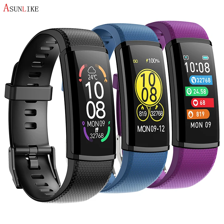 3ATM Waterproof Health Monitor Smart Wristband Y15 Watch Band 0.96 Inch IPS Color Wrist Bracelet for Men Women