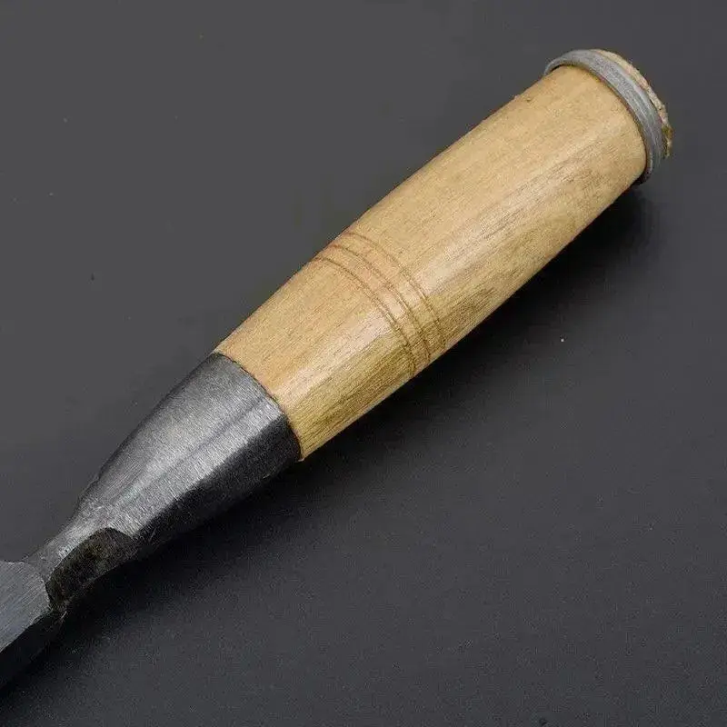 Home DIY Japanese Style Wood Carving Chisel Working Carbon Steel Carpentry Chisel Caving Knife
