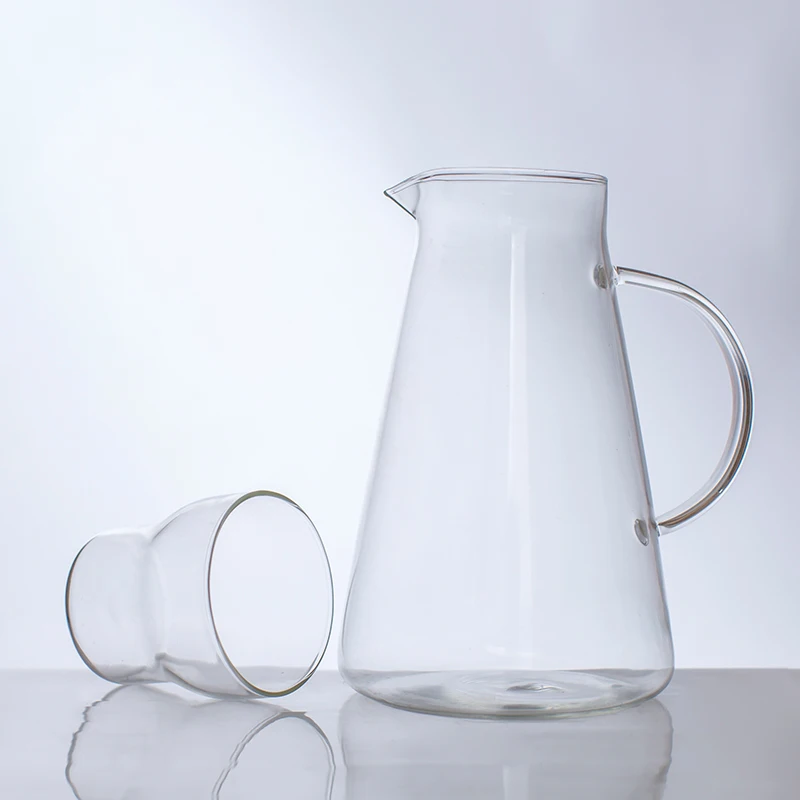 Wholesale Hand Made Heat Resistant Borosilicate Glass Teapot Coffee Pot