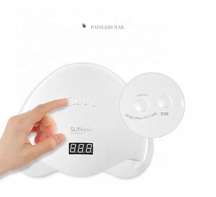 Sun5plus Led Nail Uv Lamp Set Dryer Machine 48W Led Nail Lamp For Curing Nail Gel