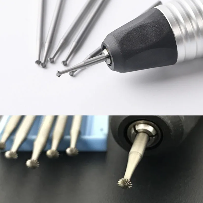 STRONG OSTRICH Thick Jewelry bur Tools  HSS Engraving Caving Polishing Gem Setting Rotary Jewelry Drills