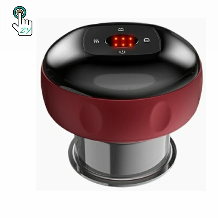 Electric Vacuum Cupping Massage Suction Slimming Body Massager Device Guasha Anti-Cellulite Heating Negative Pressure