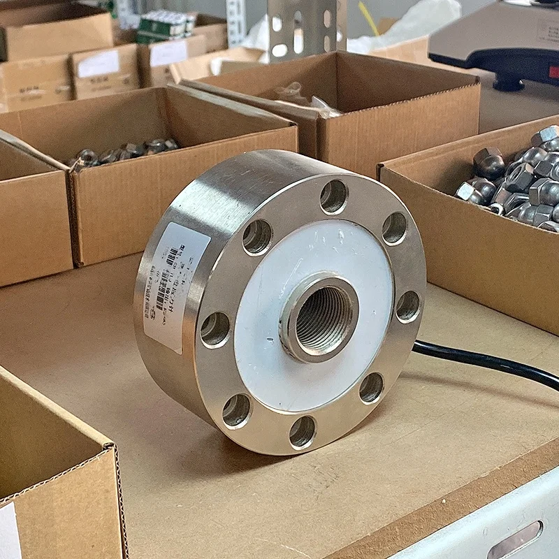 Strain Gauge Anchor Load Cell k Alloy Steel Kit Weighing Scale Customized Donut Through Hole Washer Type Anchor compres