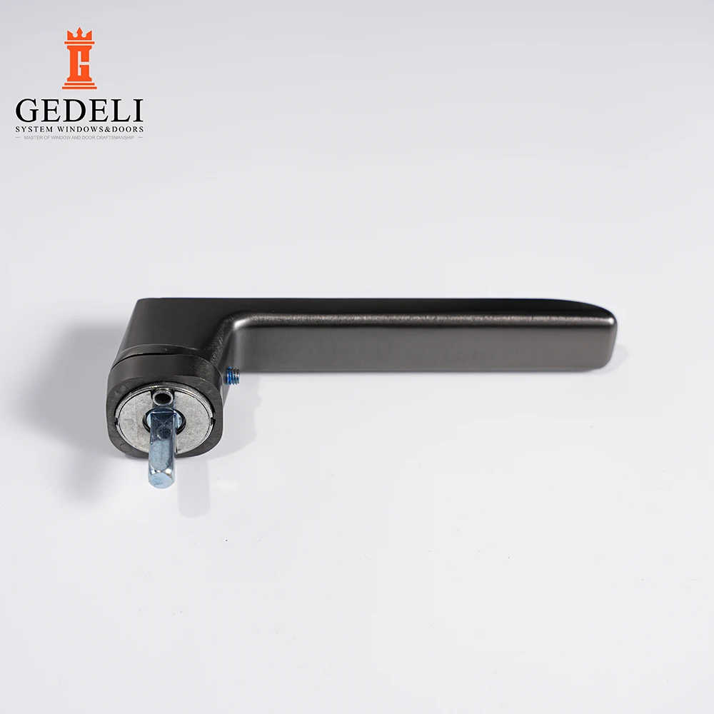 New Trend Luxury New Design Door Handles For Interior Doors Casement Window Handle Aluminum Alloy Window Glass Door Handle