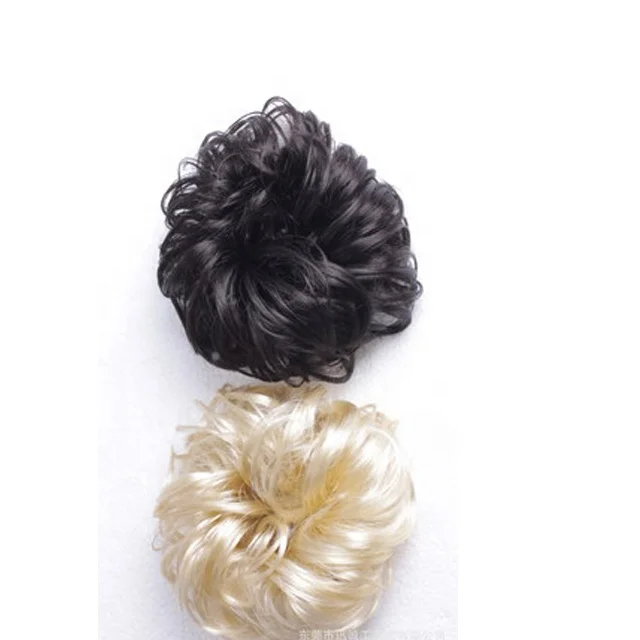 Dongguan Manufacturers Ball Hair Curls Ancient Costume Plate Hair Ring Flower Bud Head Fluffy Wigs