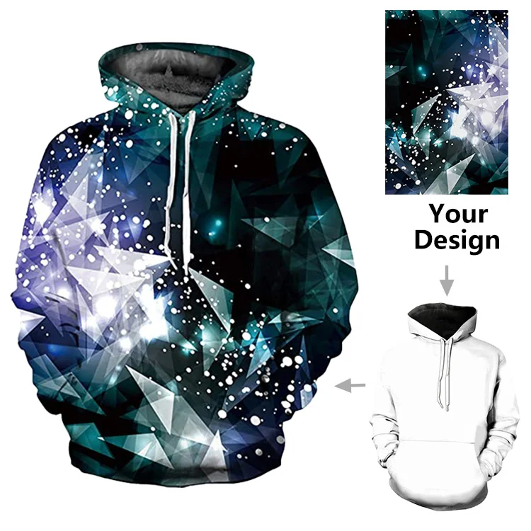 Wholesale factory fully sublimation customize mens basketball team hoodies 100%polyester unisex couples customize sweatshirts