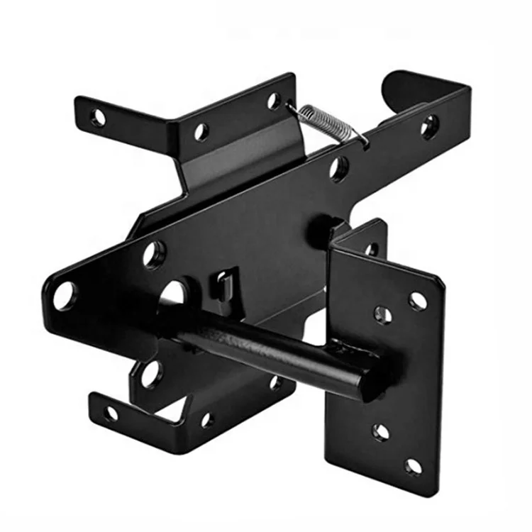 Sale heavy duty Atainless Vinyl Stainless Steel Black Hatchet Fence Gate Latches