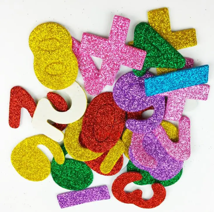 ABC large Alphabet EVA Foam Shapes for Kids, Arts & Crafts, Language, Learning and Teachers