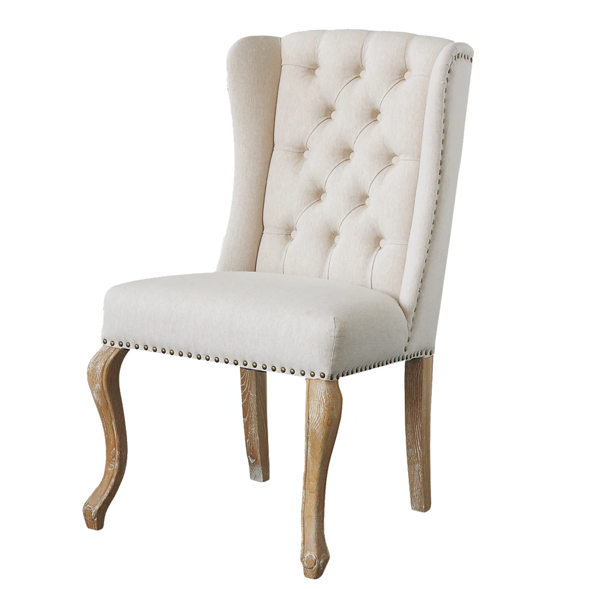 High wing back Black Leather Mid Century Modern Weeding Decoration Dining Chairs