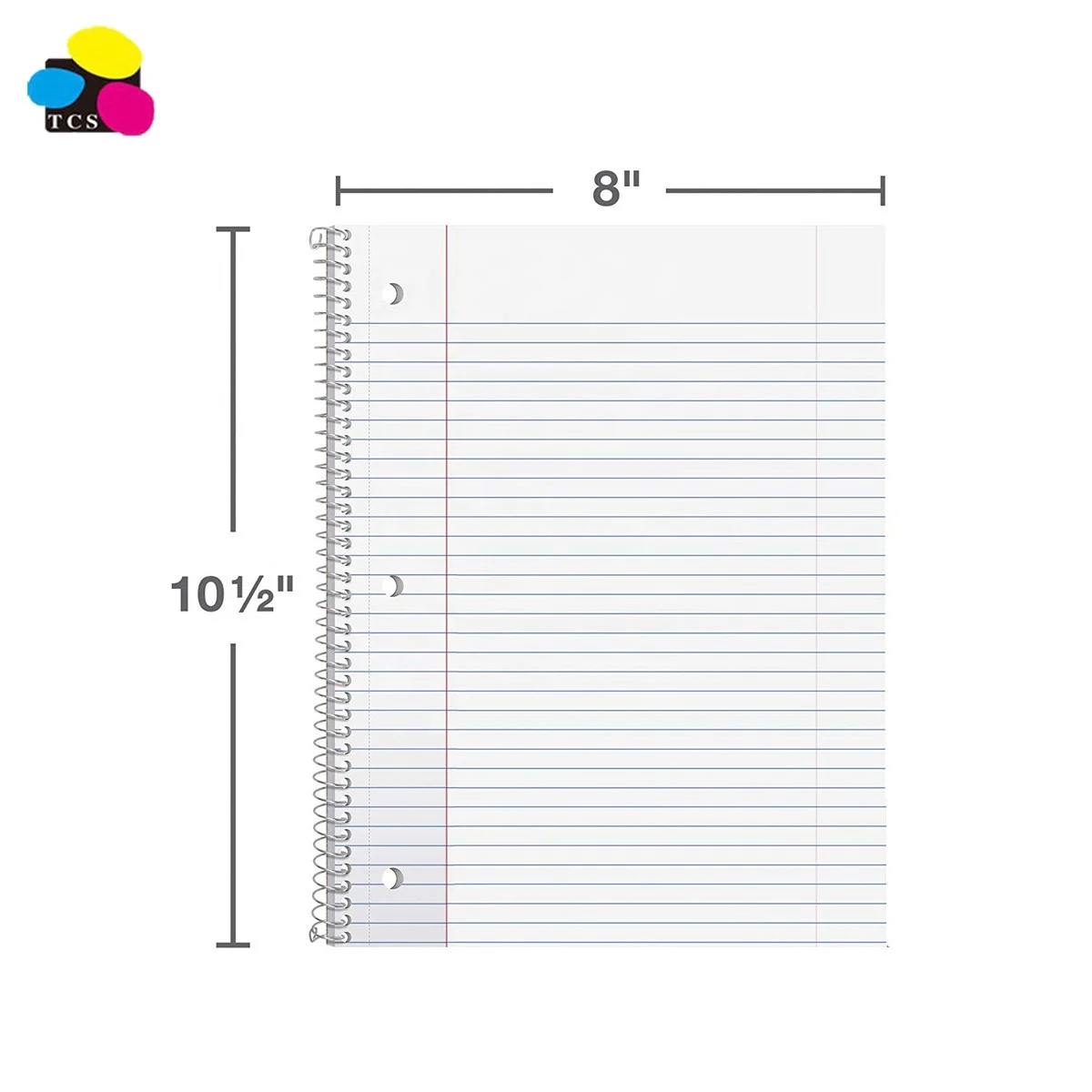 
Classic Classroom Use 3 Hole Punched8 x 10-1/2 inches 70 SheetsCollege Rule Subject Wire/Spiral Notebooks 