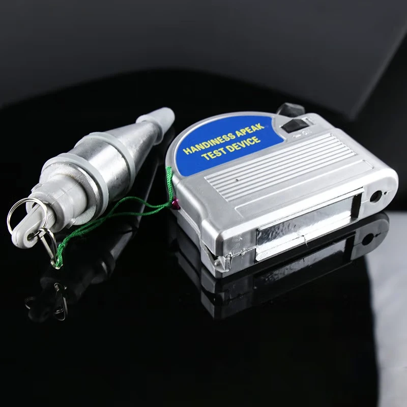 HYSTIC Manual Magnetic Line of Force Measuring Tool 6 Meters Retractable Line Reel with Hanging Wire Hammer Plumb Measuring Tool