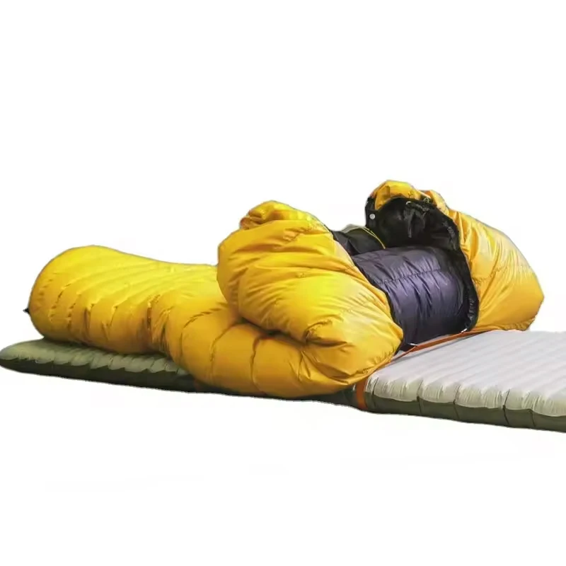 LIPEAN Multi-function Outdoor Camping Sleeping Bag Ultralight Goose Down Quilt Backpacking down Blanket