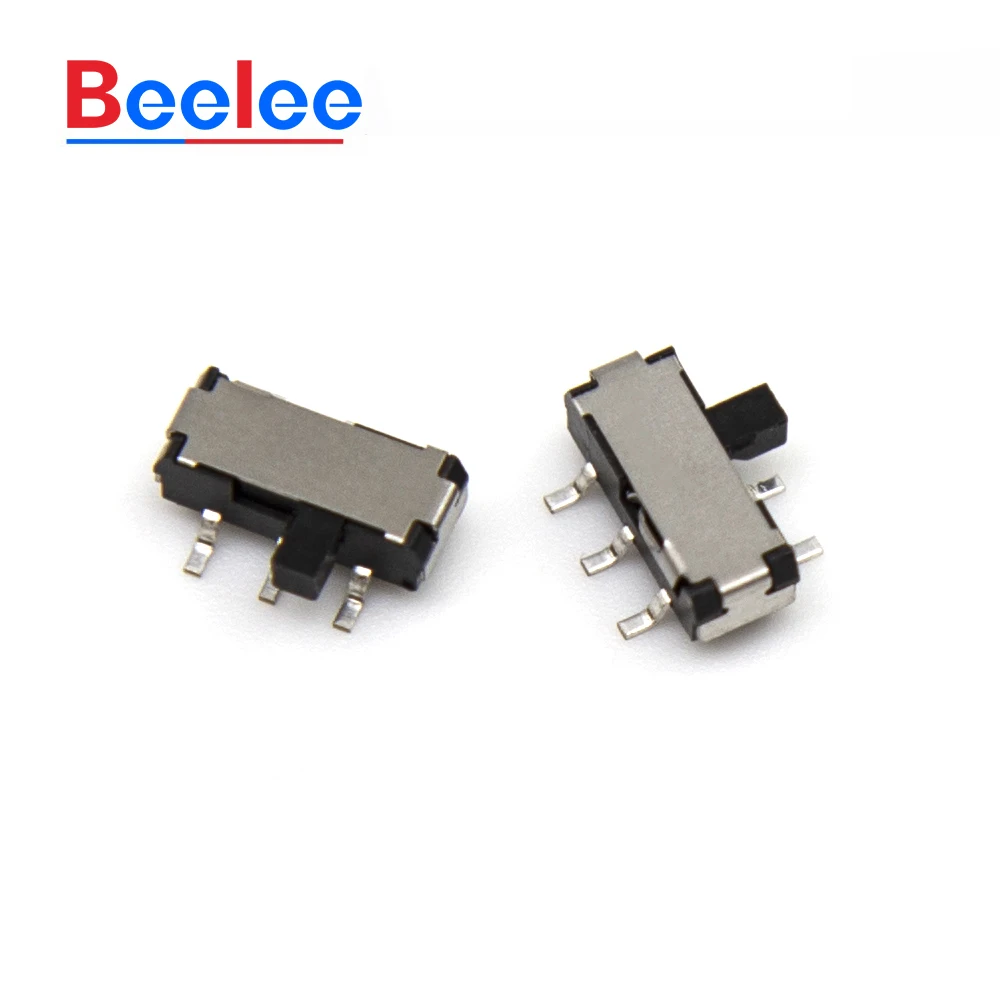 0.3A mini size low-profile right angle slide switch